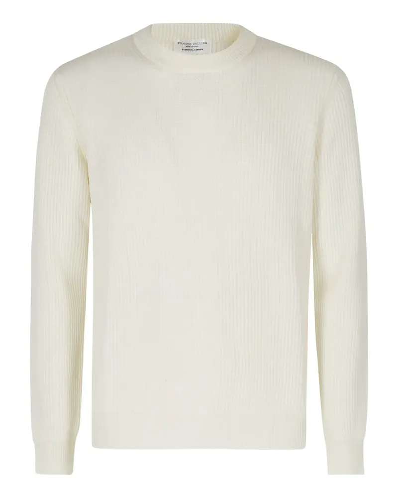 Roberto Collina Gerippter Pullover - Nude Nude