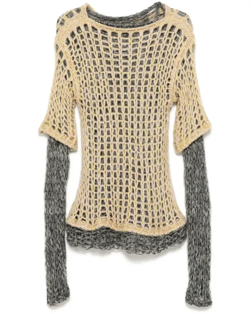 Magliano Acid Mouline Pullover - Gelb Gelb