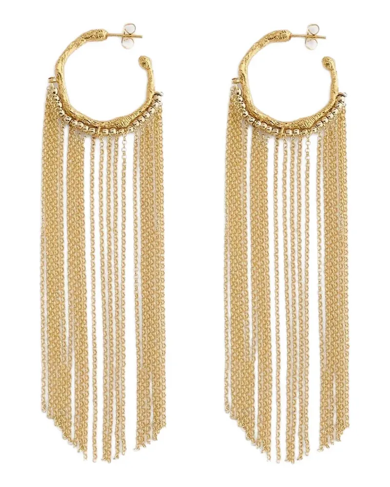 forte_forte Klassische Creolen - Gold Gold