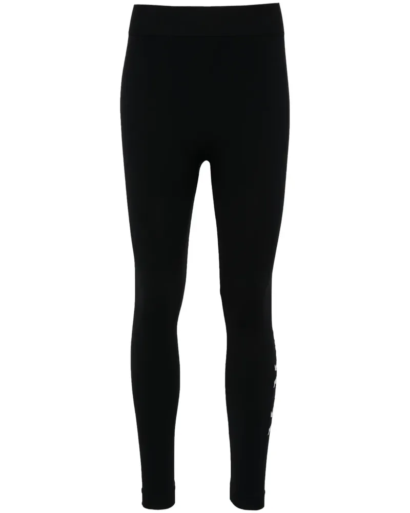 Max Mara Max Mara Halbhohe Basilea Leggings - Schwarz Schwarz