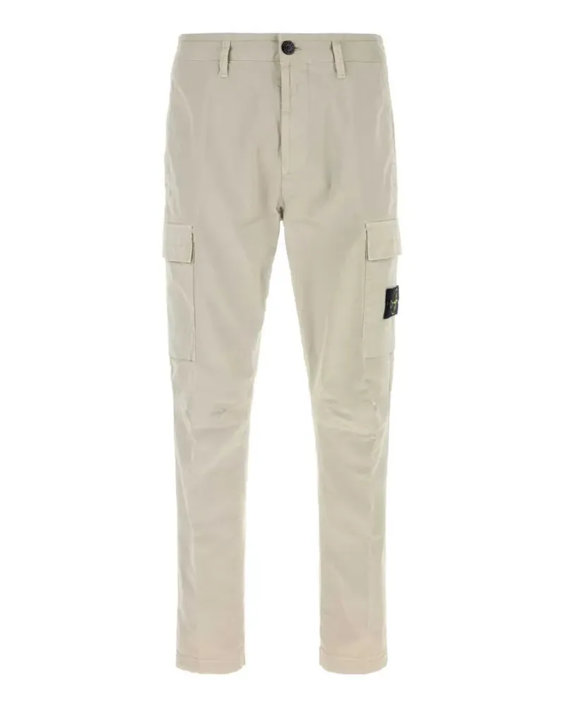 Stone Island stretch cargo trousers - Nude Nude