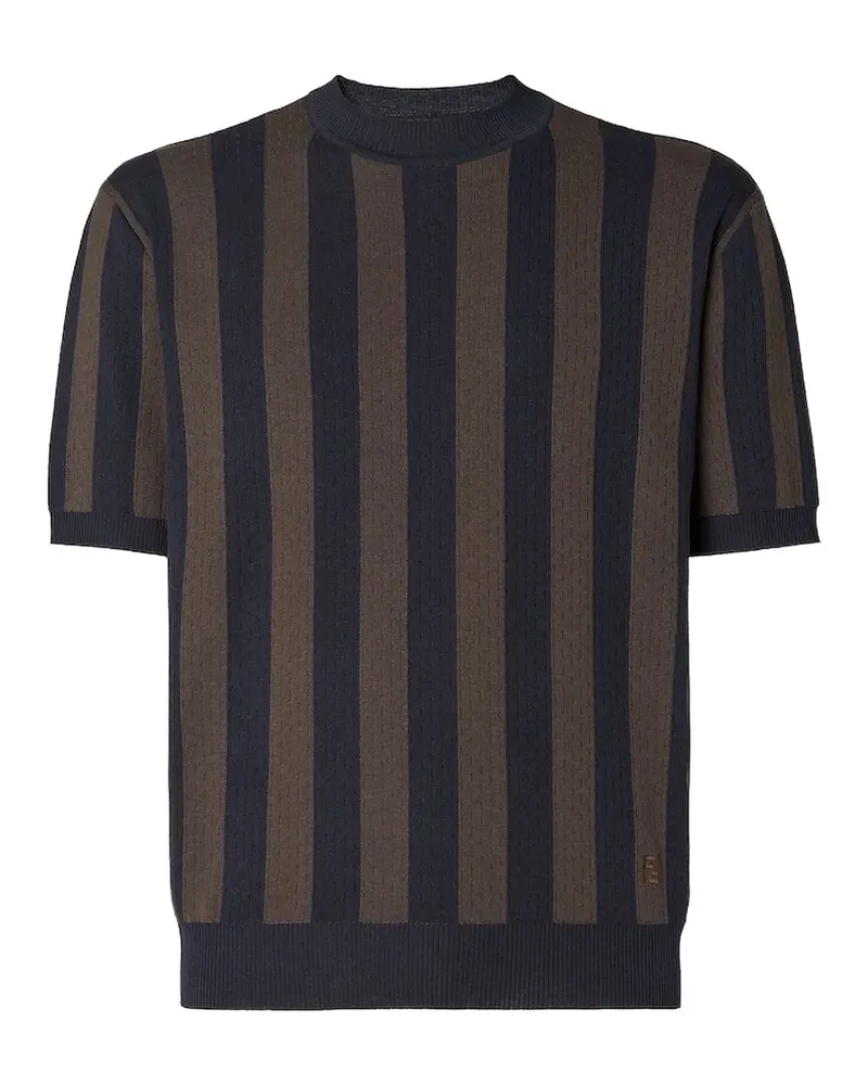 Fendi Pullover mit kurzen Ärmeln - Blau Blau