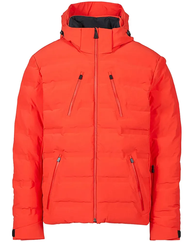 Aztech Mountain Nuke Skijacke mit Kapuze - Rot Rot