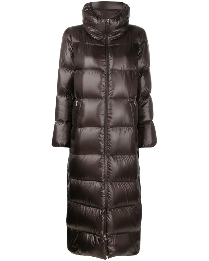 Herno Gesteppte Daunenjacke - Braun Braun