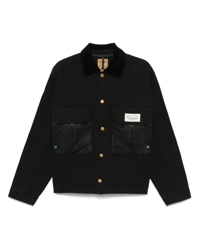 Brain Dead Cropped-Jacke - Schwarz Schwarz