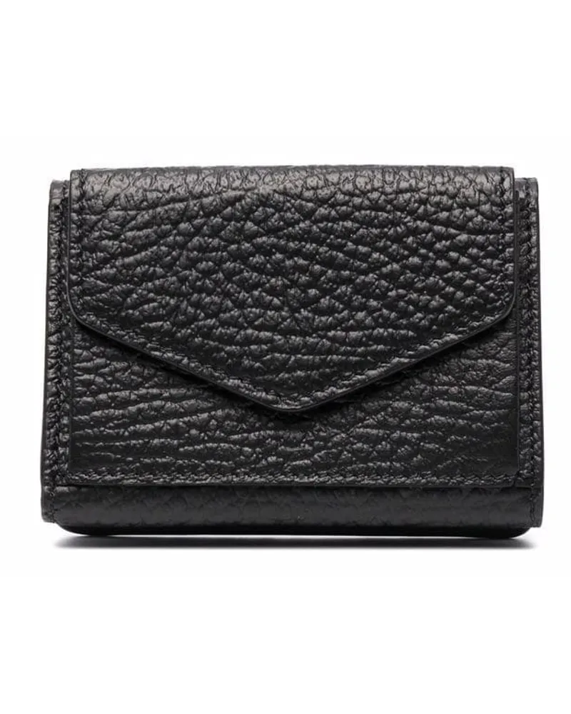 Maison Margiela Portemonnaie mit Logo - Schwarz Schwarz