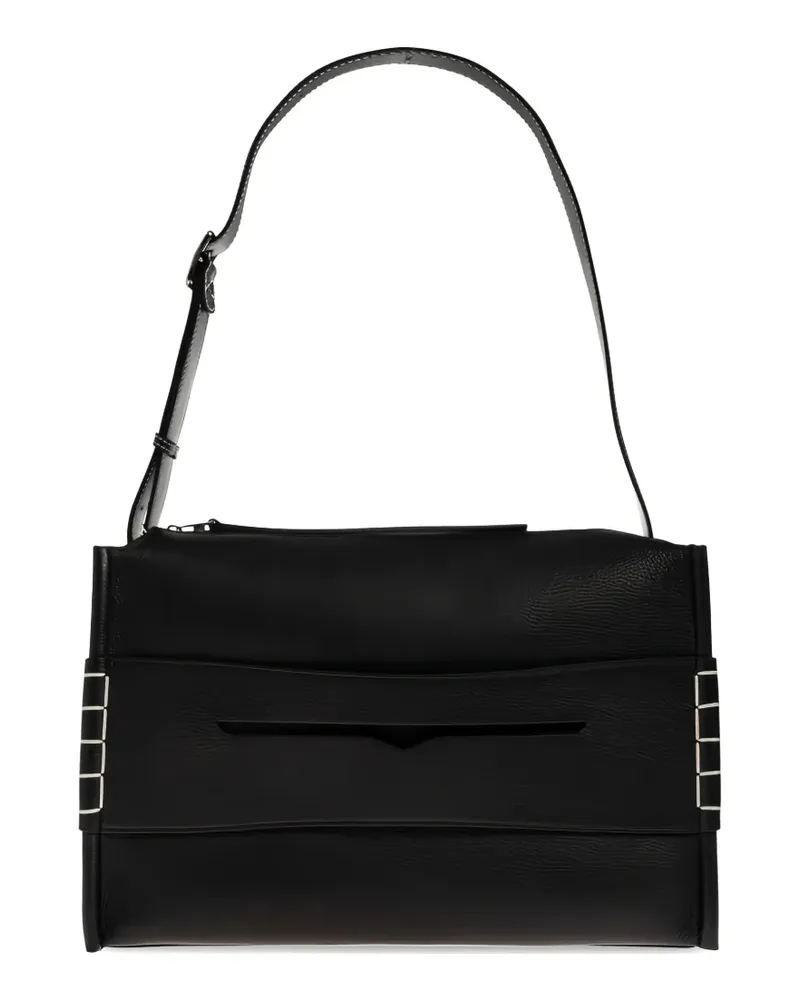 J.W.Anderson Messenger Loafer leather tote bag - Schwarz Schwarz