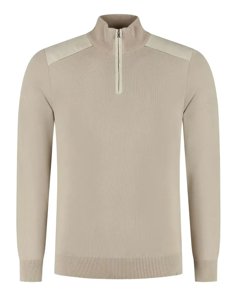 Paul & Shark Pullover mit Reißverschluss - Nude Nude