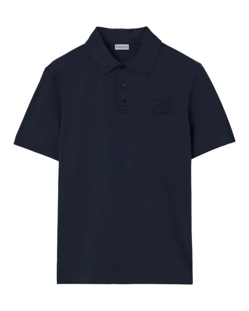 Burberry Klassisches Poloshirt - Blau Blau