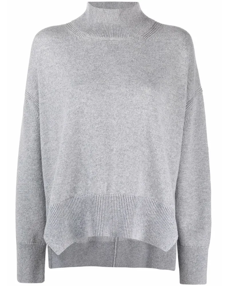 Barrie Klassischer Kaschmirpullover - Grau Grau