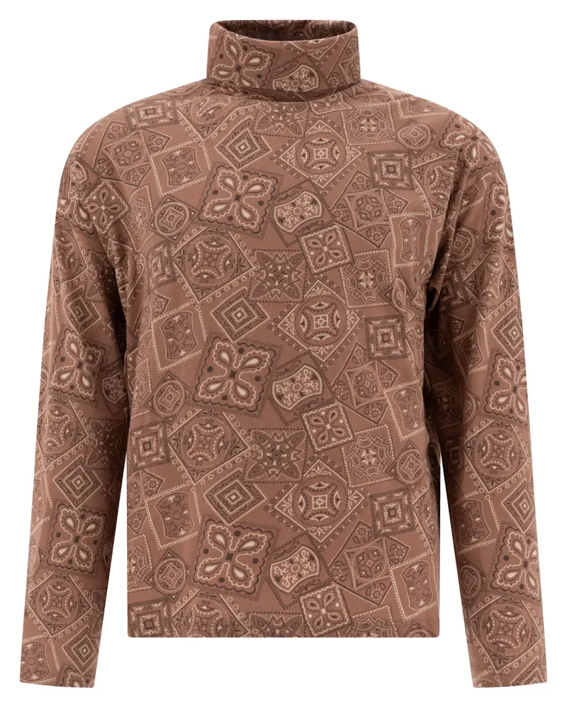 KAPITAL Cookie T-Shirt Braun