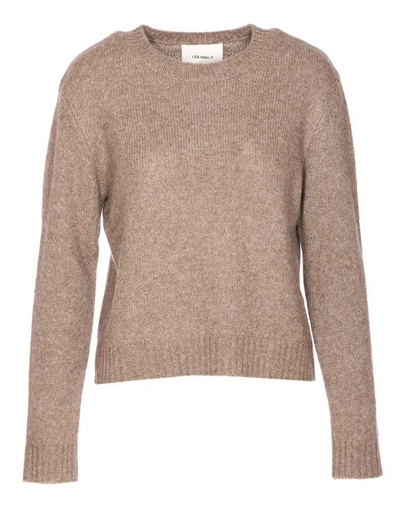 Lisa Yang Mira Kaschmirpullover mit Rundhalsausschnitt - Nude Nude