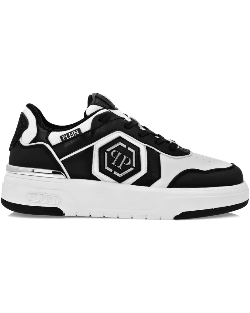 Philipp Plein Zweifarbige Sneakers - Schwarz Schwarz