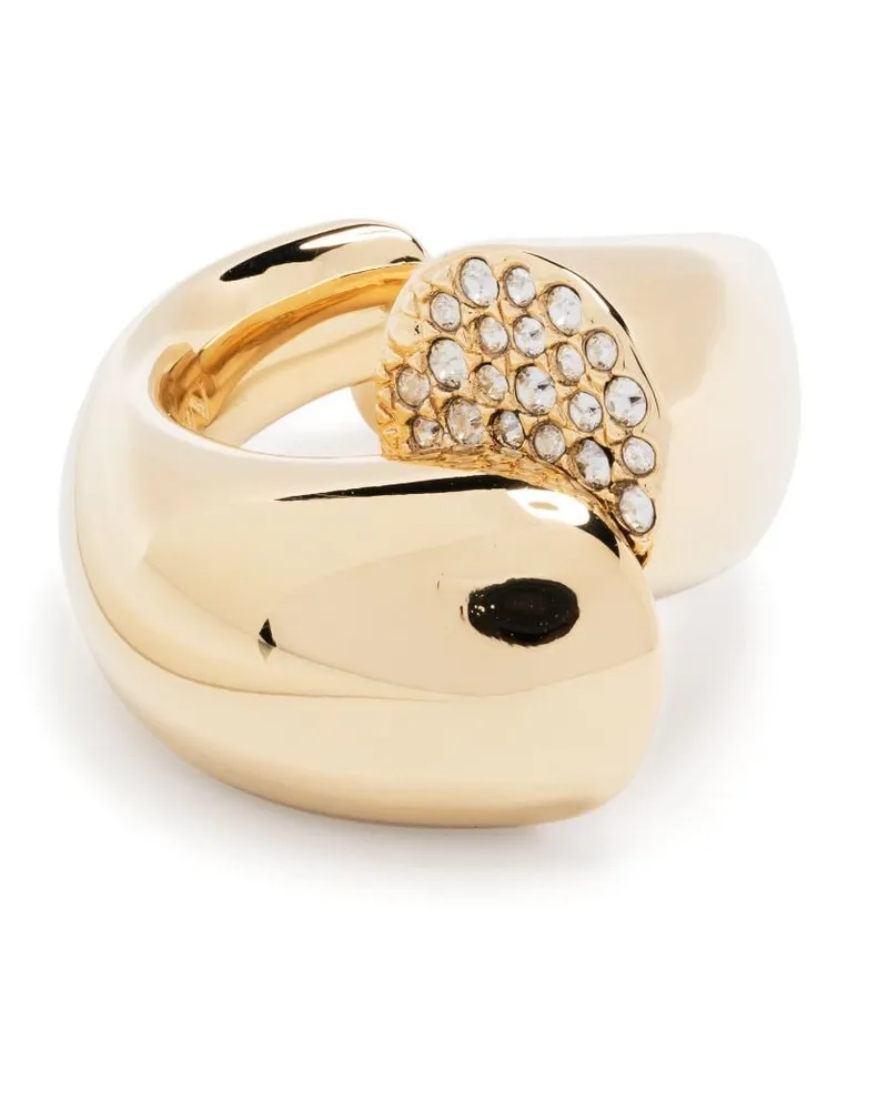 Lanvin Ring mit CC - Gold Gold
