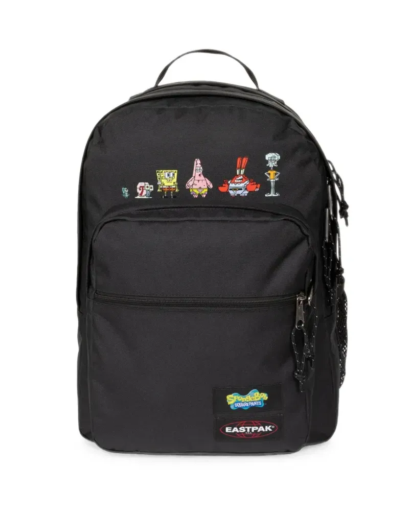 Eastpak SpongeBob SquarePants logo-patch backpack - Schwarz Schwarz