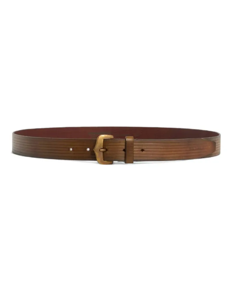 Dsquared2 buckle leather belt - Braun Braun