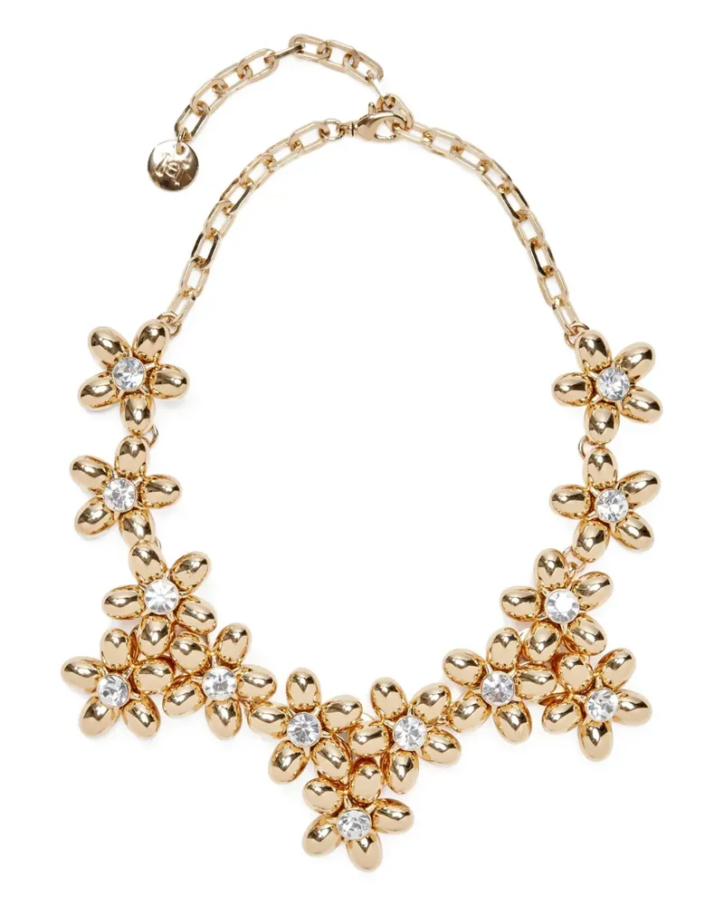 Carolina Herrera New York Flower Cluster Halskette - Gold Gold