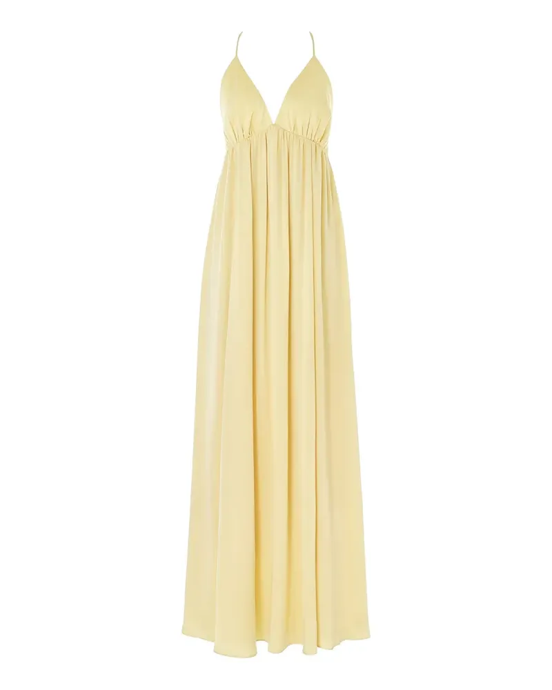 Zimmermann maxi dresses pastel yellow Gelb Gelb