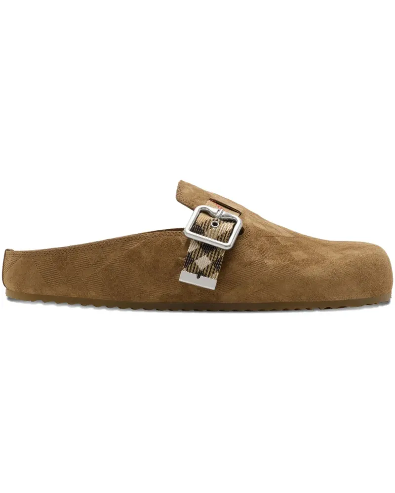Burberry Urchin Mules - Braun Braun