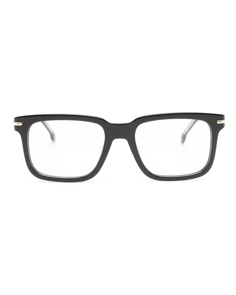 Carrera Brille mit eckigem Gestell - Schwarz Schwarz