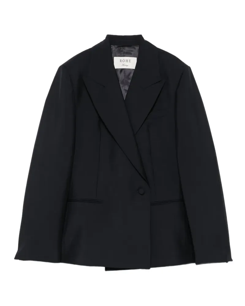 Róhe Doppelreihiger Blazer - Schwarz Schwarz