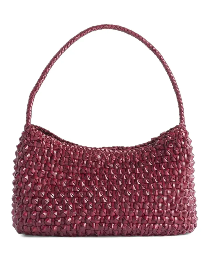 Dragon Diffusion Gewebte Basil Cactus Schultertasche - Rot Rot