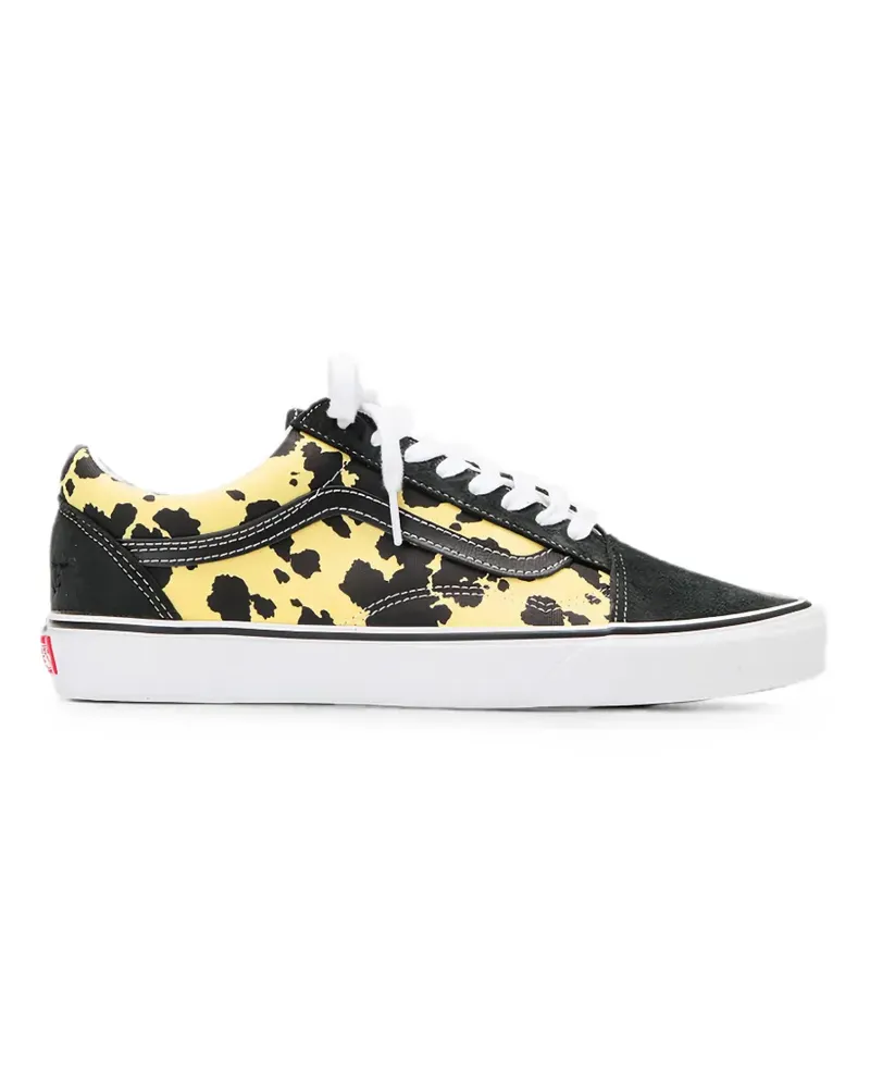 Vans Old Skool Sneakers mit Print - Schwarz Schwarz