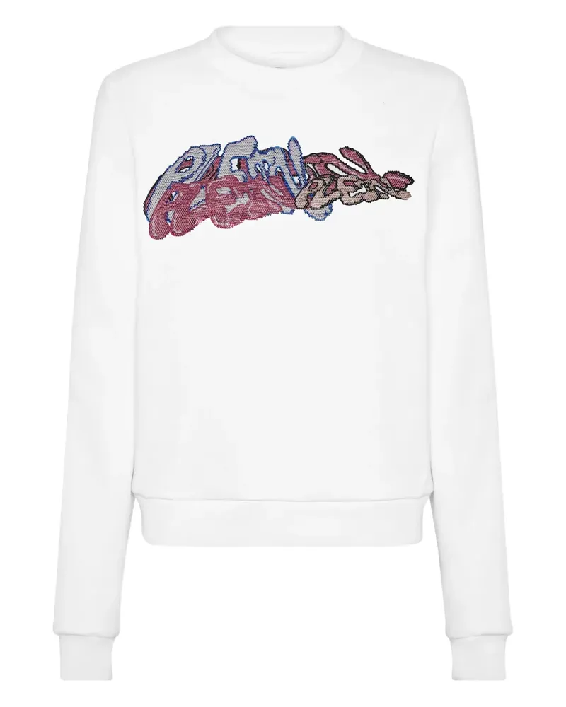Philipp Plein Bombing Graffiti sweatshirt - Weiß Weiß