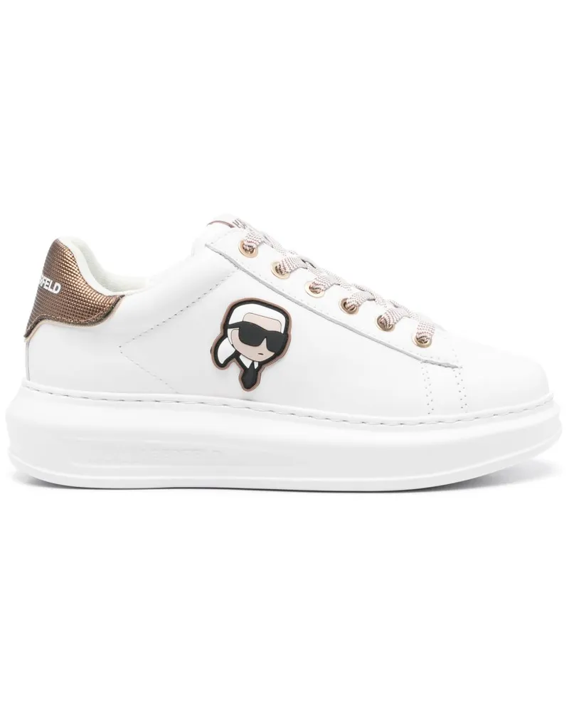 Karl Lagerfeld Ikonik NFT Kapri Sneakers - Weiß Weiß