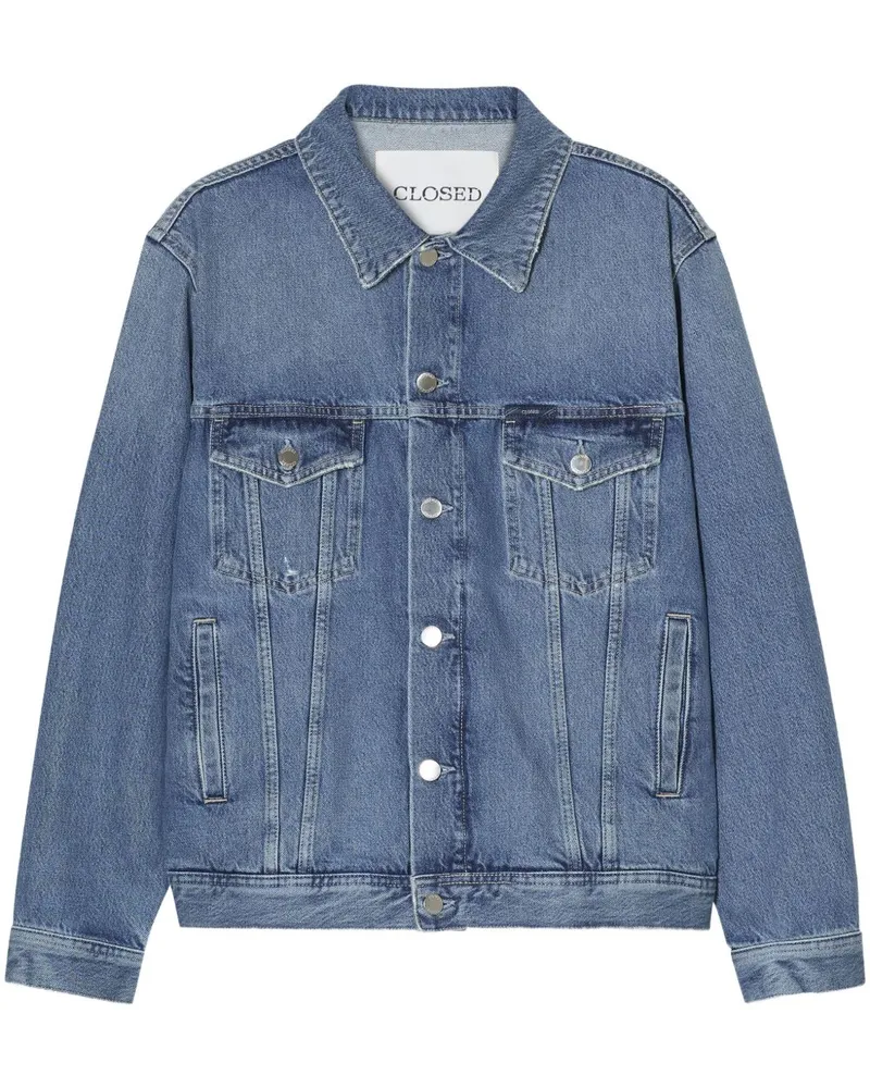 Closed Regenerative Jeansjacke Blau