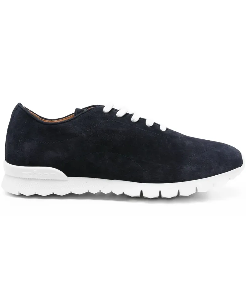 Kiton Sneakers aus Wildleder - Blau Blau