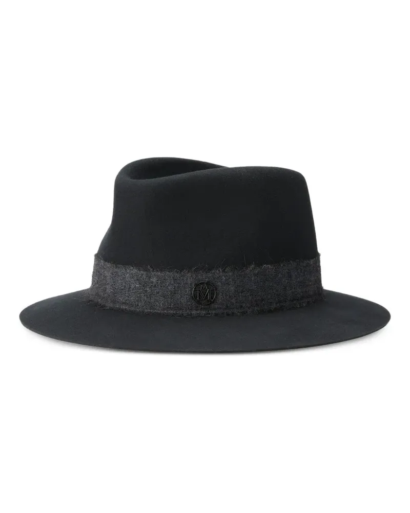 Maison Michel Andre Fedora - Schwarz Schwarz