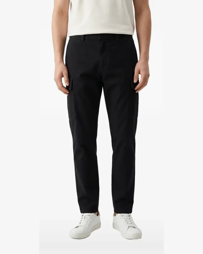 Brunello Cucinelli cotton cargo pants - Schwarz Schwarz