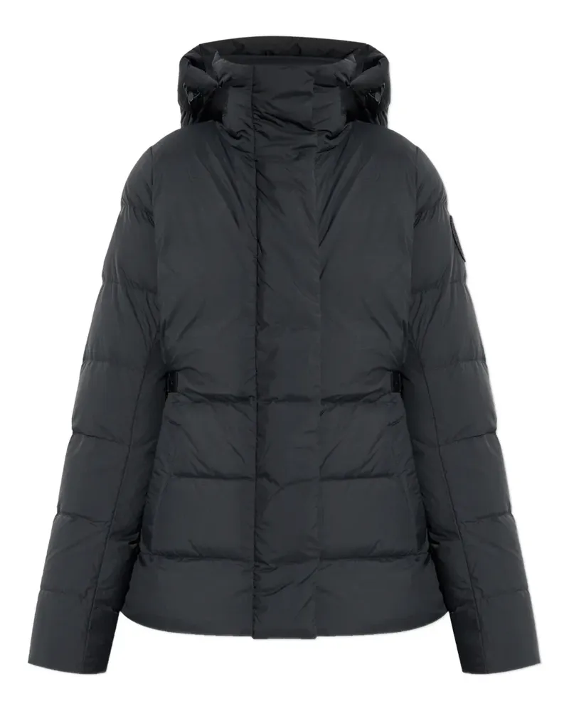 Canada Goose Gesteppte Kapuzenjacke - Schwarz Schwarz