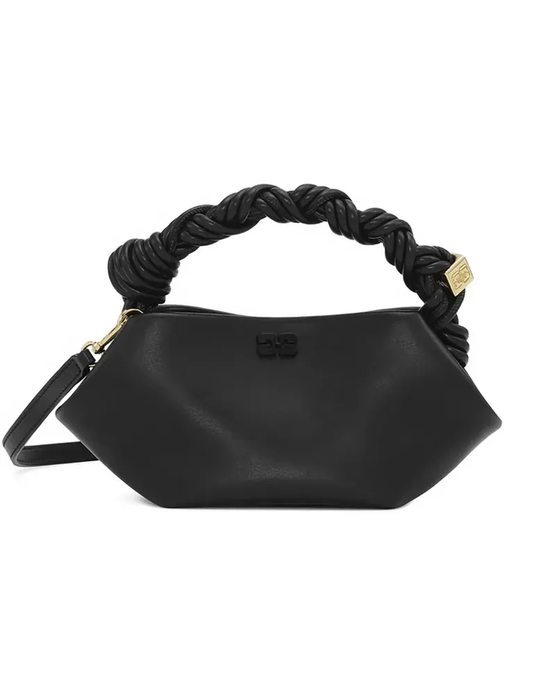 Ganni Bou Mini-Tasche - Schwarz Schwarz