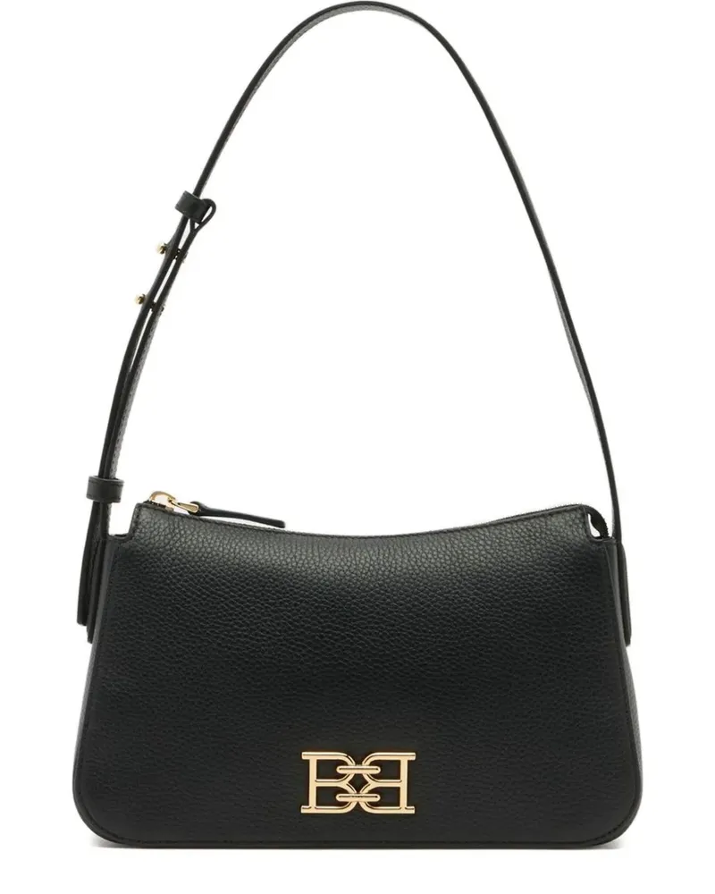 Bally small grained b-chain shoulder bag - Schwarz Schwarz