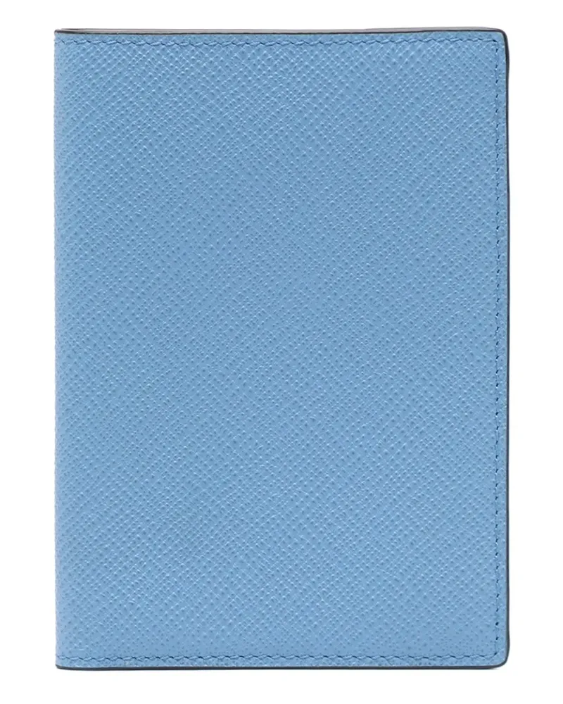 Smythson Panama Pass-Etui - Blau Blau