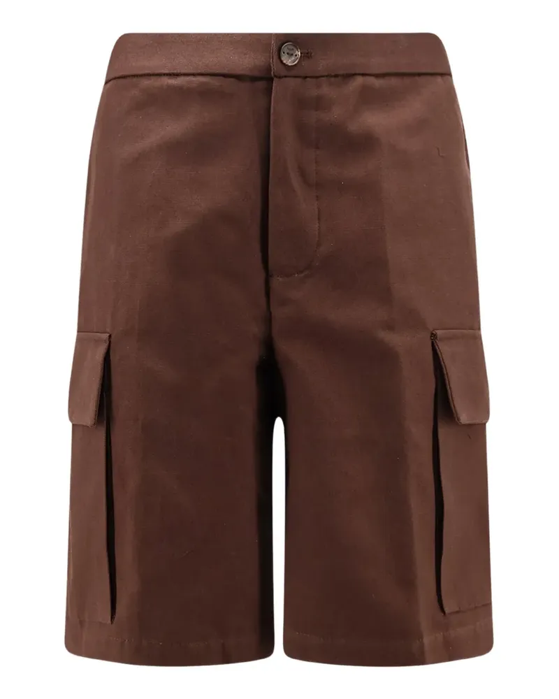 Hevò Klassische Cargo-Shorts - Braun Braun