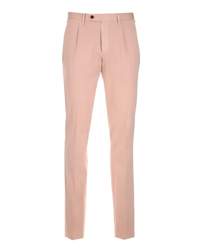 Al Duca D’Aosta 1902 slim-fit washed-cotton trousers - Rosa Rosa