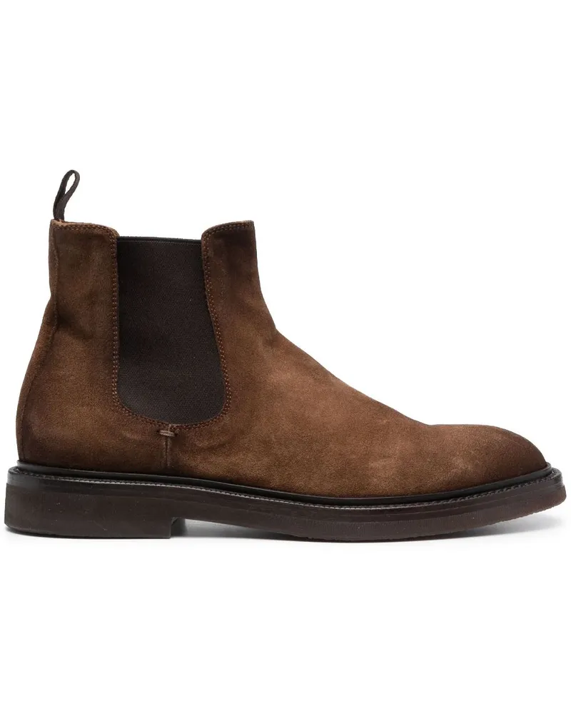 Officine Creative Italia Dude Flexi Chelsea-Boots - Braun Braun
