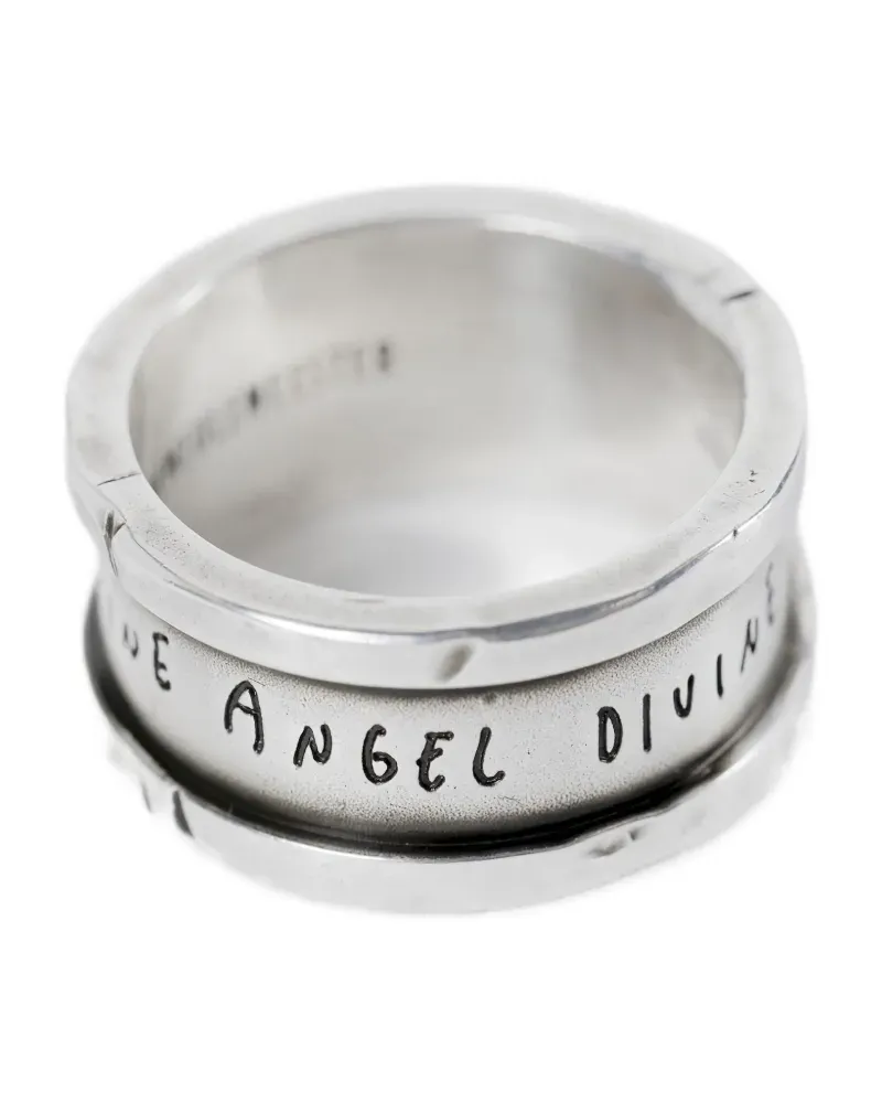 Ann Demeulemeester Wappu Ring - Grau Grau