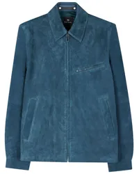 Paul Smith Jacke aus Wildleder Blau