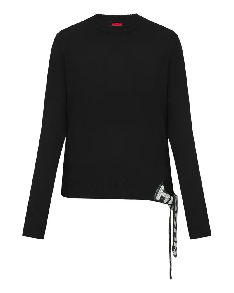 HUGO BOSS logo sweater - Schwarz Schwarz