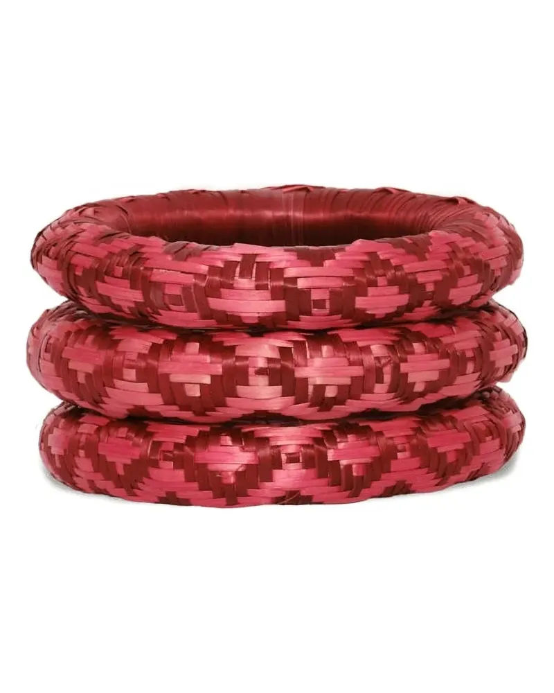 Johanna Ortiz Dancer's Essence bangles (set of three) - Rosa Rosa
