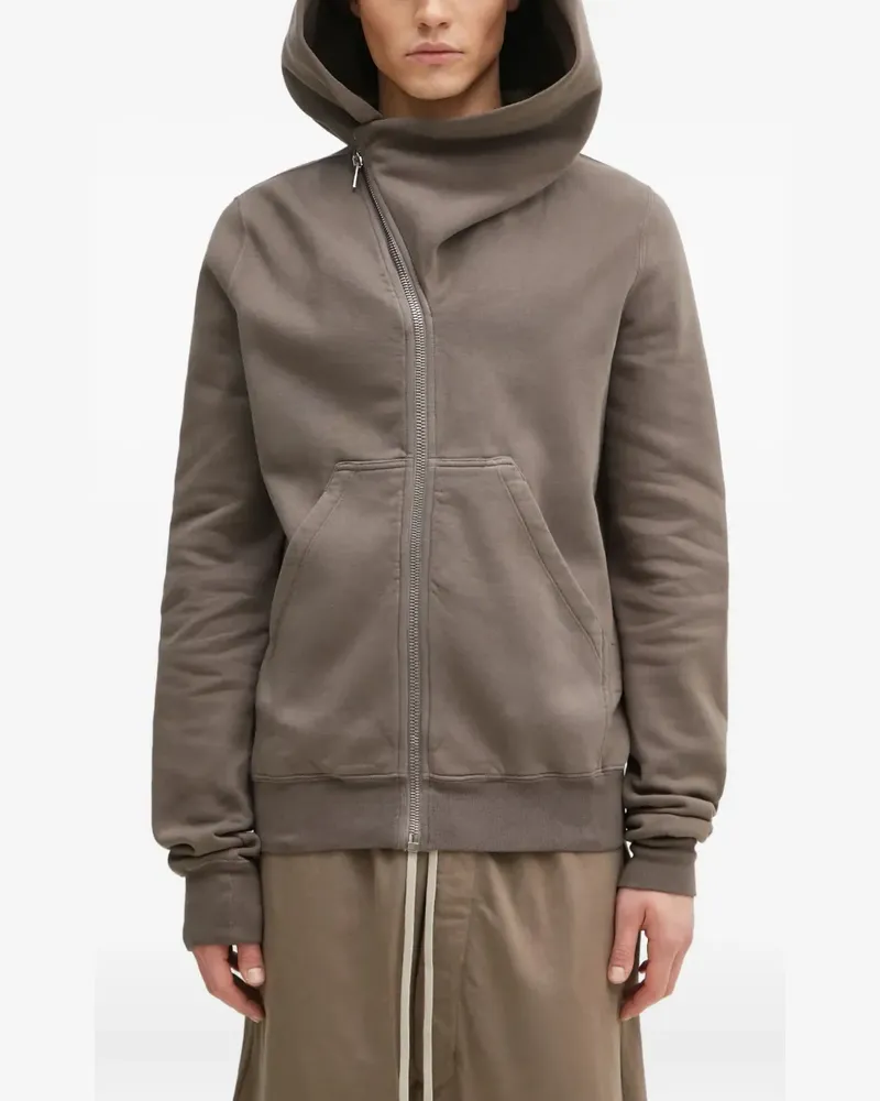 DRKSHDW by Rick Owens Asymmetrische Kapuzenjacke - Braun Braun