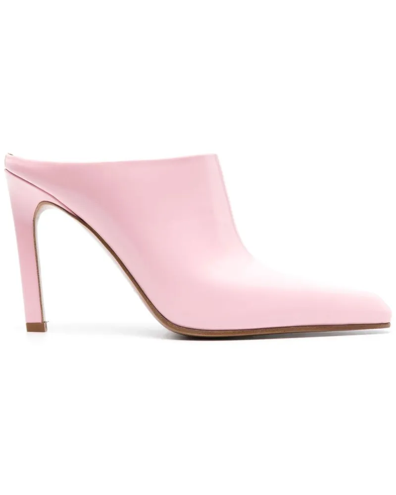 Paris Texas Jude Mules 100mm Rosa