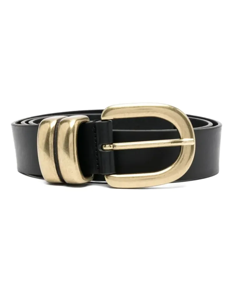 By Malene Birger Klassischer Gürtel - Schwarz Schwarz