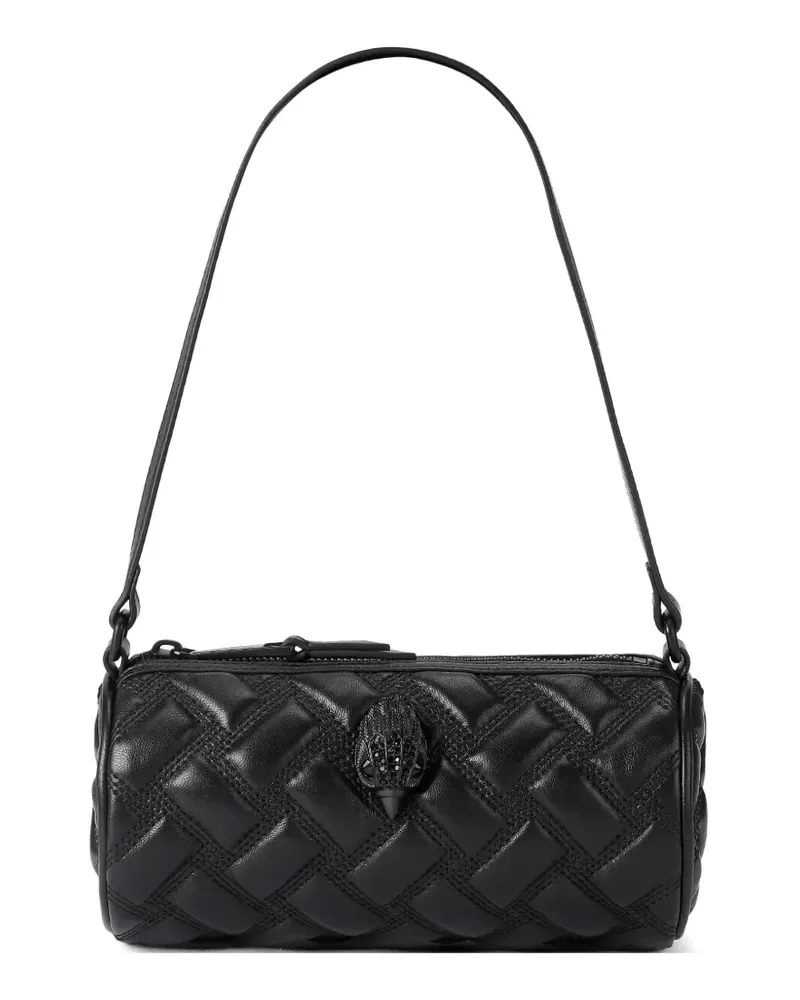 Kurt Geiger Kleiner Kensington Tote Bag mit Steppung - Schwarz Schwarz