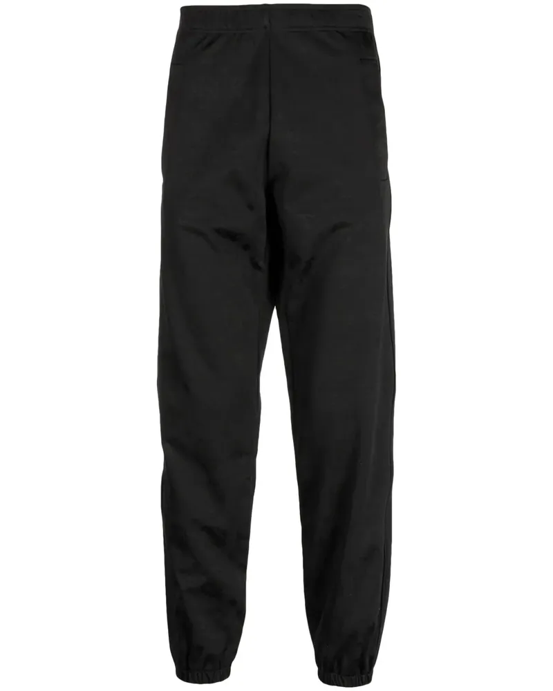 Roberto Cavalli Jogginghose mit Jacquard-Logo - Schwarz Schwarz