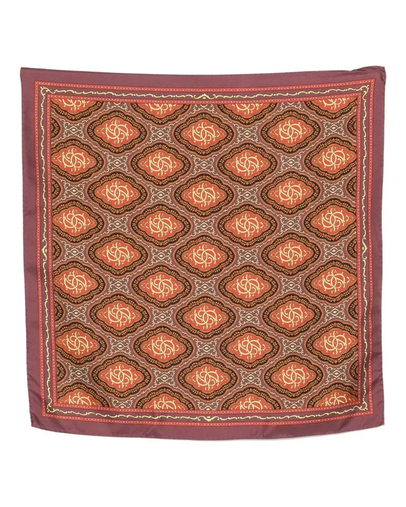 Drôle de Monsieur Le Foulard Médallion Schal mit Muster - Violett Violett